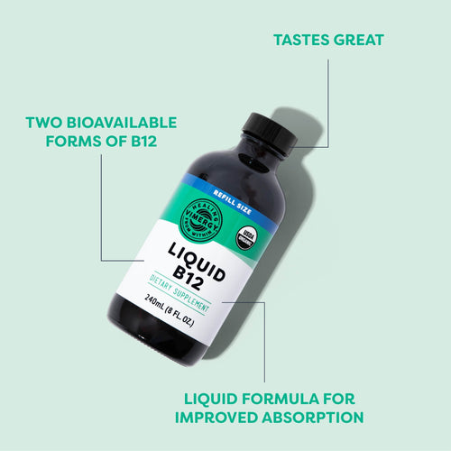 Vimergy Vitamins & Supplements Organic Liquid B12